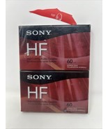 Block of 2 Sony HF Blank Cassette Tapes 60 Minutes of High Fidelity Reco... - €829,15 EUR