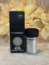 MAC Glitter Brilliants Pigment Eye Shadow Liner - SILVER - FS NIB Free S... - $17.77