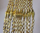 Bracelet Lot Of 12 Gold Tone LOVE Jewelry Party Favor Gift For Friends E... - $9.59