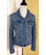 Women's CALVIN KLEIN JEANS Medium Blue Wash Stretch Cotton Denim Jean Ja... - €16,79 EUR Women's CALVIN KLEIN JEANS Medium Blue Wash Stretch Cotton Denim Jean Ja... - €16,79 EUR