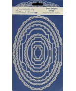 Tattered Lace. Card Shapes Ovals Die Set. Die Cutting Cardmaking Scrapbo... - $305.63 MXN