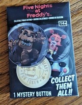 Funko Five Nights at Freddy&#39;s Pinback Button YOU CHOOSE  FNAF - $4.19