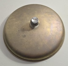 Vintage Aluminum Chrome Top Knob 10&quot; Round Pot Pan Replacement Lid #40 - $352.39 MXN
