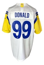 Aaron Donald Signed Los Angeles Rams White Nike Game Jersey BAS ITP - £250.39 GBP