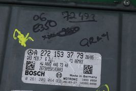 06 Mercedes E350 Engine Computer Ignition FOB ECU EIS ISL Combo Set A2721533779 image 2
