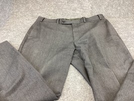 Lauren Ralph Lauren Pants Mens 36x32* Gray Flat Dress - £12.66 GBP