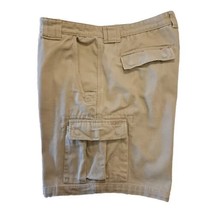 Duluth Trading Co Firehose Shorts Mens 40 Tan Heavyweight Cotton Canvas ... - £18.44 GBP