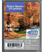 Fall Festival Better Homes and Gardens Scented Wax Cubes Tarts Melts Decor - £2.75 GBP