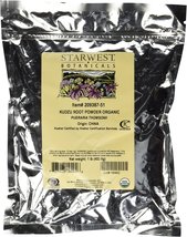 Kudzu Root Powder Organic - Pueraria Thomsonii, 1 lb,(Starwest Botanicals) - £26.31 GBP