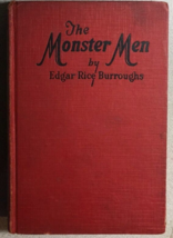 THE MONSTER MEN by Edgar Rice Burroughs (1929) G&amp;D hardcover book - £23.72 GBP