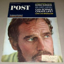 Saturday Evening Post July 3, 1965 - Charlton Heston, Can Science Create... - £9.59 GBP