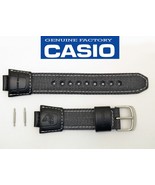 Genuine CASIO WATCH BAND STRAP FISHING GEAR RUBBER BLACK AMW-700 AMW-700B - €56,79 EUR