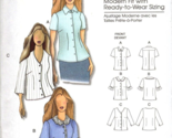 Butterick B5300 Misses XS to XL Classic Button Front Shirt Uncut Sewing ... - £10.41 GBP