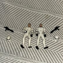 Vintage Star Wars 1998 Luke Skywalker &amp; Han Solo Storm Trooper Disguise - $14.85