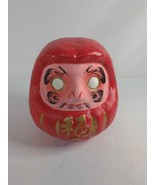 Japanese Pottery DARUMA Piggy Bank Doll Vintage - $24.99