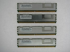 Nicht Für Pc ! 16GB (4X4GB) DDR2 Speicher Ram PC2-5300 Ecc Fbdimm Dimm Getestet - £41.04 GBP