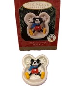 Hallmark Keepsake 1997 Disney Mickey&#39;s Snow Angel Mickey &amp; Co Christmas ... - $6.88