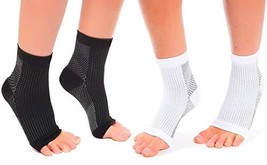 MojaSports Ankle Compression Socks Plantar Fasciitis Foot Sleeves for Ar... - £8.52 GBP