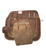 Vintage Sears Craftsman #45805 Leather Tool Pouch Belt Top Grain Cowhide - £17.40 GBP