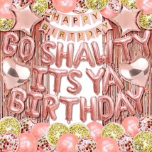 Go Sha Its Your Birthday Decorations For Women Funny Cute Birthday Party Decorat - £18.15 GBP