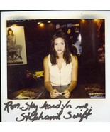 ADULT STAR STEPHANIE SWIFT SIGNED POLAROID PICTURE TAKEN AT VSDA CONVENTION - $112.20 CAD