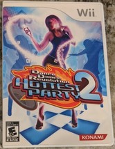 CIB Dance Dance Revolution: Hottest Party 2 (Nintendo Wii, 2007) COMPLETE IN BOX - £8.72 GBP