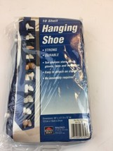 10 Shelf Hanging Shoe Organizer in Navy NIP - $24.22