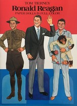 Ronald Reagan in Full Color Paper Doll Book  by Tom Tierney NEW - £10.02 GBP