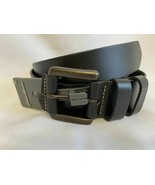 EDDIE BAUER MEN&#39;S AMERICAN SPORTSMAN LEATHER BELT OAK ASSORTED SIZES NEW... - $12.79