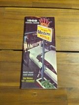 Vintage 1968 Western Motels Travel Guide Brochure - $279.36 MXN