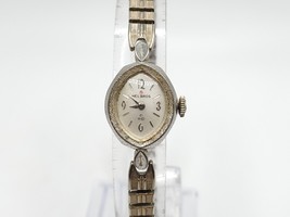 Vintage Helbros Mechanical Watch Women Running 21J 15mm For Parts Or Repair - $19.99