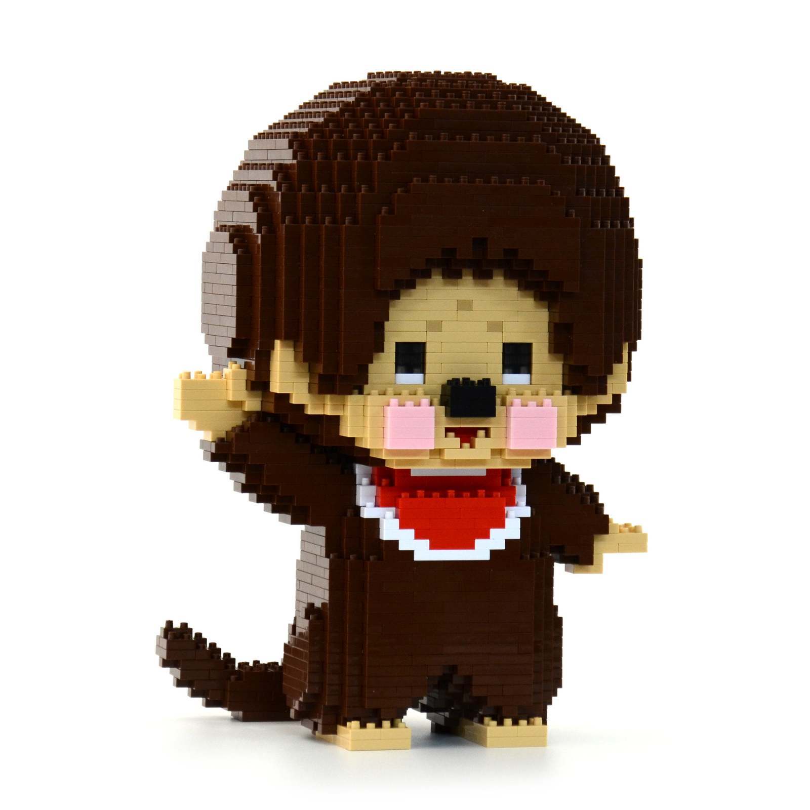 Monchhichi Kun Brick Sculpture (JEKCA Lego Brick) DIY Kit