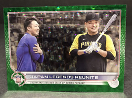 2022 Topps Update Japan Legends Reunite Green Foil /499 #US218 SEYIA SUZUKI RC - £2.70 GBP