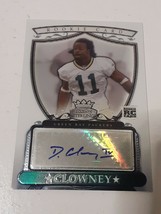 David Clowney Green Bay Packers 2007 Bowman Sterling Certified Autograph Card - £3.88 GBP