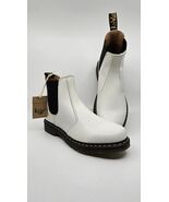 Doc Dr. Martens 2976 Quad Platform Boots White Leather Size US M 6 US W ... - $1,648.88 MXN