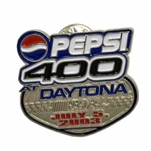 2003 Pepsi 400 Daytona Speedway Florida NASCAR Race Racing Enamel Lapel Hat Pin - £6.25 GBP