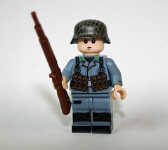 Building Block German Luftwaffe soldier WW2 Army  Minifigure US Toy Minifigure C - £6.27 GBP