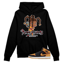 Vivid Orange Fat Tongue Black Cardinal Red 1 Mid Hoodie Match PC - £49.54 GBP+