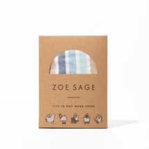 Zoe Sage 5 in 1 Multi-Use Mama Cover Retro Stripes 1pc - £118.04 GBP