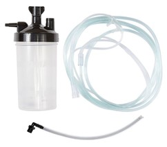1 Kit Bubble Humidifier Bottle 350 mL, 12&quot; connector Adapter, 7 foot Nas... - €15,07 EUR