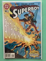 Superboy [3rd Series] #54 (DC, August 1998) Paris Is Burning ￼ - $145.27 MXN