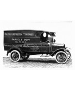 pt7244 - Halifax Tramways Parcel Dept Delivery Van , Yorkshire - print 6x4 - $3.82 CAD