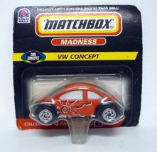 Matchbox Madness VW Concept Cool Concepts Taco Bell Red Die-Cast Car 1998 - £2.36 GBP