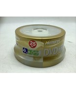 25 Pack New Memorex 4X Rewritable 4.7GB DVD+RW Plus R - £11.00 GBP