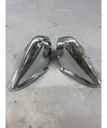 1956 Chevy BelAir 210 150 Back Bumper Bar Guards License Lamp Rear Bel A... - $146.38