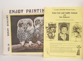 SIGNED Vintage Enjoy Painting Animals Vol. 14 Susan Scheewe 1981 Paperback - £23.45 GBP