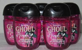 Bath & Body Works Pocket Bac Hand Gel Lot Of 5 Ghoul Friend Wickedly Wild Berries - $17.72