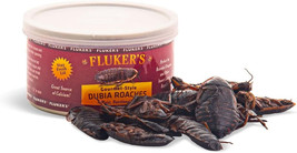 Flukers Gourmet Canned Dubia Roaches: Premium Reptile Food for Essential Nutriti - £9.44 GBP