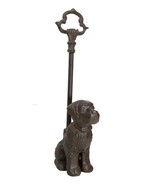 Rustic Cast Iron Scottish Terrier Puppy Dog Door Stop Or Porter With Lon... - $51.73 CAD
