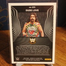 Dude Love Mick Foley Mankind 2022 Panini Chronicles Illusions WWE WCW WWF TNA - £3.18 GBP